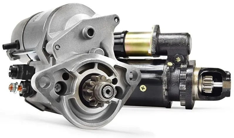 Motor de arranque (starter) para maquinaria